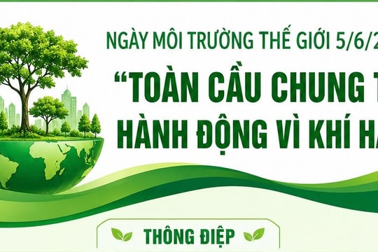 [Infographic] Ngày Môi trường Thế giới: Toàn cầu chung tay hành động vì khí hậu