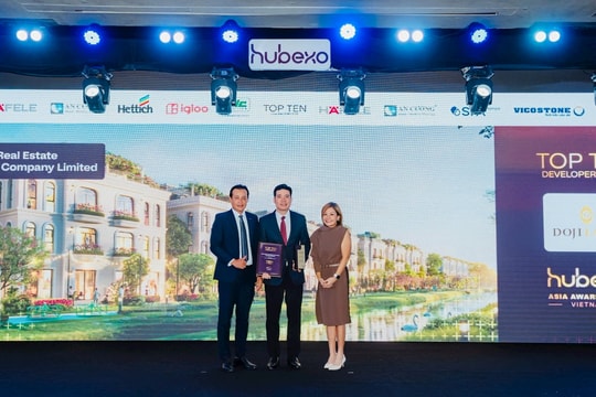 DOJILAND tiếp tục khẳng định dấu ấn tại Giải Thưởng Quốc Tế Hubexo Asia Awards
