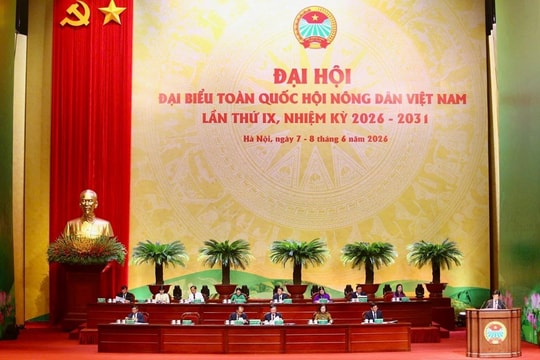 Gần 600 đại biểu dự Đại hội đại biểu toàn quốc Hội Nông dân Việt Nam lần thứ IX