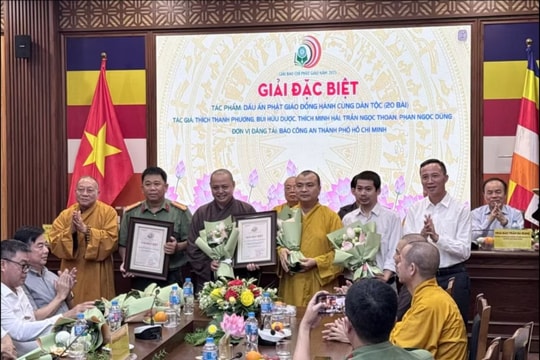 Giải Báo chí Phật giáo 2025: Vinh danh 35 tác phẩm xuất sắc