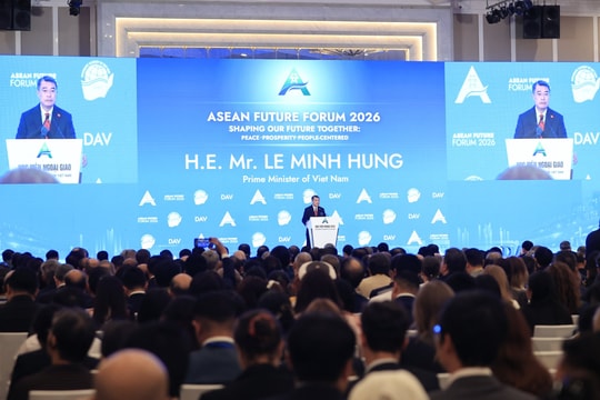 Toàn văn phát biểu của Thủ tướng Lê Minh Hưng tại phiên khai mạc Diễn đàn Tương lai ASEAN 2026
