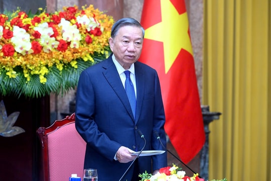 Toàn văn phát biểu của Tổng Bí thư, Chủ tịch nước Tô Lâm tiếp các Trưởng đoàn tham dự Diễn đàn Tương lai ASEAN 2026
