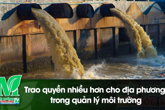 [VIDEO] Trao quyền nhiều hơn cho địa phương trong quản lý môi trường