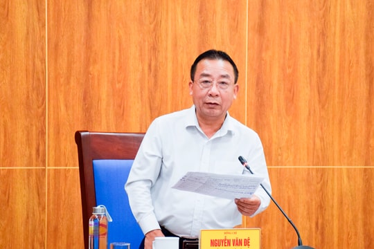 Nghệ An tháo gỡ vướng mắc, thúc đẩy tiến độ dự án hạ tầng thích ứng biến đổi khí hậu tại Vinh