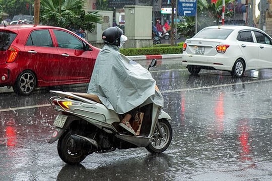 Dự báo thời tiết Hà Nội ngày 17/06/2026: Nhiều mây, có mưa rào và dông rải rác