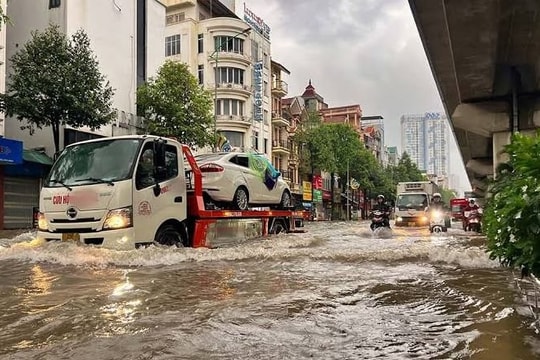 Hoàn thành 16 điểm chống ngập cục bộ, Hà Nội giảm áp lực cho hệ thống thoát nước