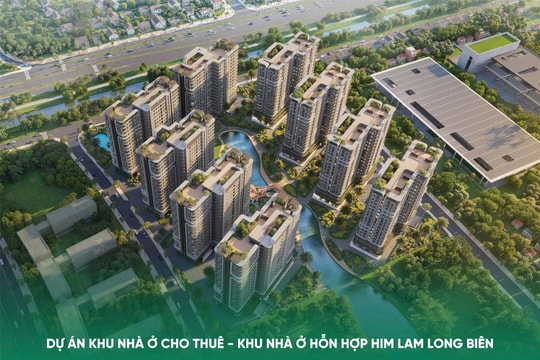 Hà Nội sẽ có 2.000 căn hộ cho thuê từ Dự án Khu nhà ở hỗn hợp Him Lam Long Biên