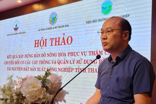 Thanh Hóa: Bản đồ nông hóa và WEBGIS - Bước đột phá số hóa hướng tới nông nghiệp xanh, bền vững
