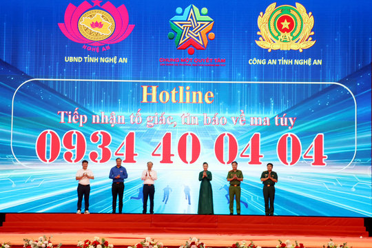 Nghệ An phát động Tháng hành động phòng, chống ma túy 2026
