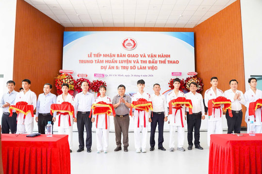 TP.HCM đưa vào vận hành trụ sở mới hơn 25 tỷ đồng của Trung tâm Huấn luyện và Thi đấu thể thao