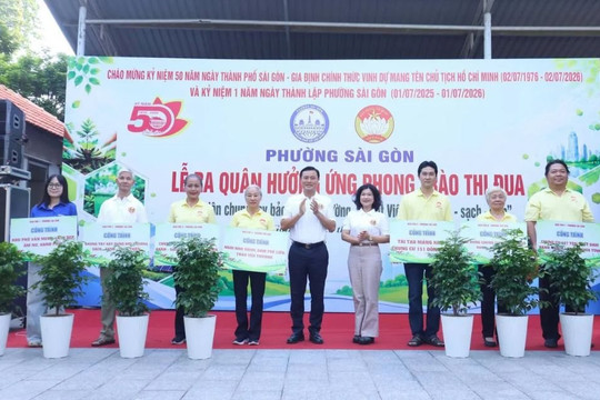 Hơn 300 công trình an sinh được triển khai tại TP.HCM nhân dịp kỷ niệm 50 năm mang tên Bác