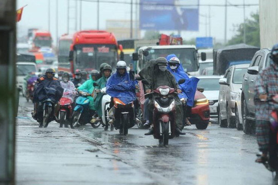 Miền Bắc bước vào đợt mưa lớn diện rộng, nhiều nơi có thể vượt 300mm