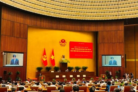 Hội nghị toàn quốc sơ kết 1 năm vận hành mô hình tổ chức tổng thể của hệ thống chính trị, mô hình chính quyền 3 cấp