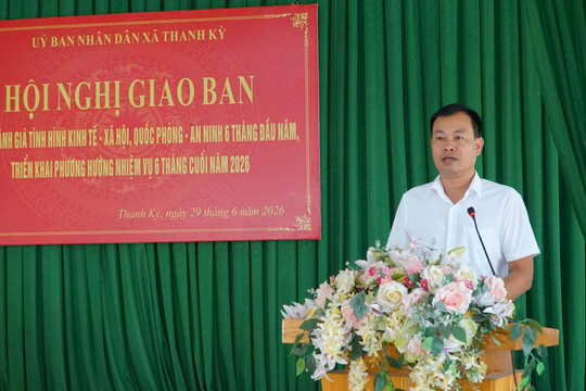 Xã Thanh Kỳ (Thanh Hóa): Nỗ lực hoàn thành các mục tiêu kinh tế - xã hội năm 2026