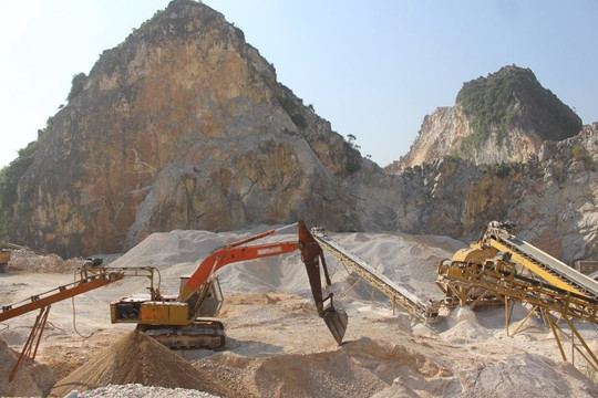 Thanh Hóa đấu giá quyền khai thác 4 mỏ khoáng sản, dự kiến thu hơn 241 tỷ đồng