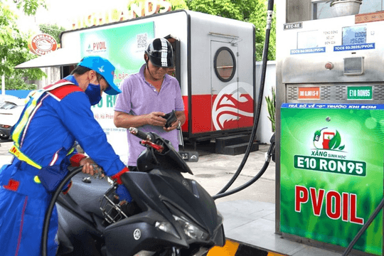 Thêm 6 doanh nghiệp tham gia pha chế xăng E10, nguồn cung tiếp tục được tăng cường