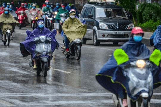 Dự báo thời tiết Hà Nội ngày 12/7/2026: Có mây, có lúc có mưa rào và dông