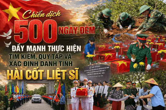 Để những người đã ngã xuống được gọi đúng tên mình