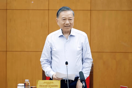Kết luận của Tổng Bí thư, Chủ tịch nước Tô Lâm về công tác phòng, chống thiên tai