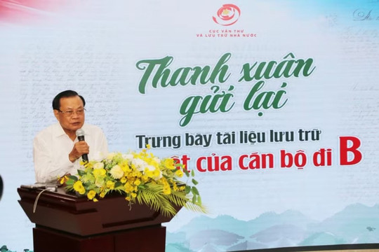 "Thanh xuân gửi lại": Tái hiện hành trình cống hiến của thế hệ cán bộ đi B
