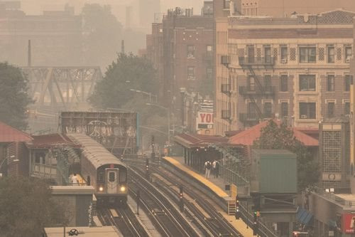 Khói cháy rừng Canada bao trùm New York trước chung kết World Cup 2026
