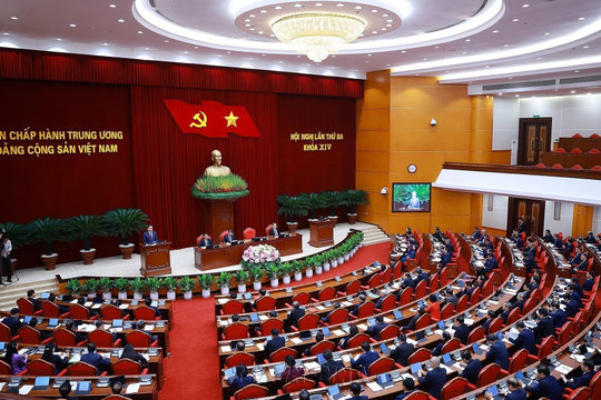 Khai mạc Hội nghị lần thứ 3 Ban Chấp hành Trung ương Đảng khóa XIV