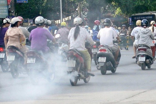 Hà Nội bắt đầu triển khai kiểm định khí thải xe mô tô, xe gắn máy