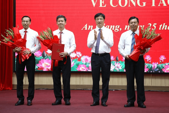 Ông Lê Quang Tùng được Bộ Chính trị điều động giữ chức Bí thư Tỉnh ủy An Giang