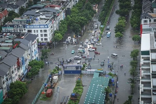 Dự báo thời tiết Hà Nội ngày 28/7/2026: Mưa to và rải rác có dông