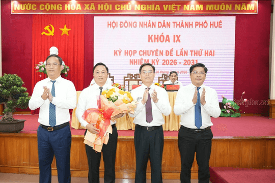 Đồng chí Lê Trí Thanh giữ chức Chủ tịch UBND TP. Huế