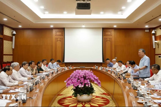 Thông cáo báo chí về cuộc làm việc của Tổng Bí thư, Chủ tịch nước Tô Lâm với Ban Thường vụ Đảng ủy Thanh tra Chính phủ