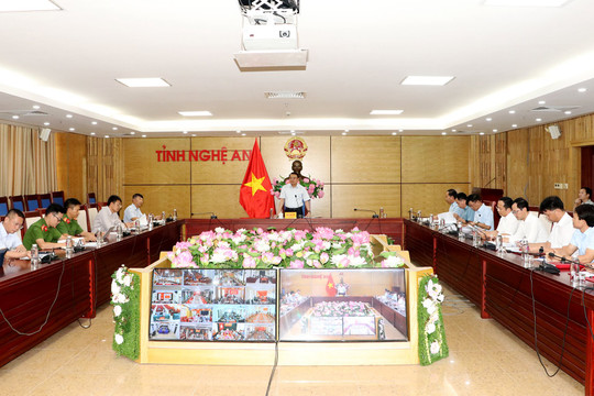 Nghệ An: Thực hiện chiến dịch hoàn thành cơ sở dữ liệu quốc gia về đất đai