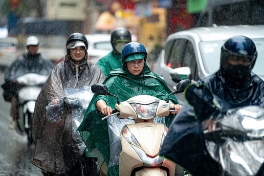 Mưa lớn diện rộng chấm dứt, miền Bắc chỉ còn mưa dông cục bộ