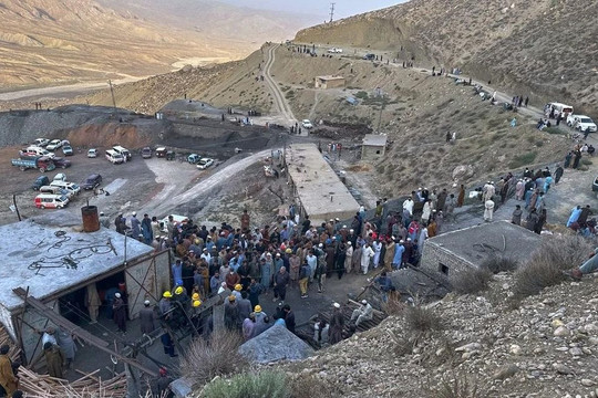 Nổ mỏ than ở Pakistan khiến ít nhất 34 công nhân thiệt mạng
