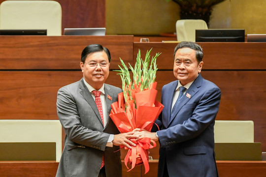 Ông Nguyễn Tiến Hải được phê chuẩn giữ chức Bộ trưởng Bộ Nội vụ