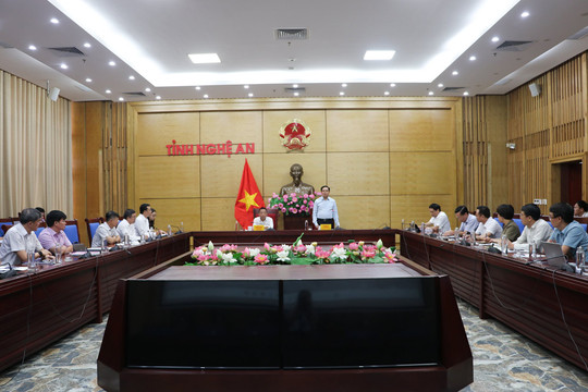 Nghệ An thống nhất lựa chọn phương án điều chuyển nước thải sau xử lý từ kênh Kẻ Gai sang sông Cấm