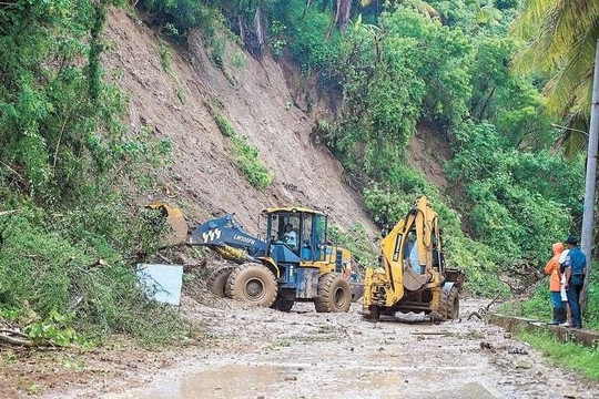Mưa lớn gây lở đất tại Philippines, ít nhất 4 người thiệt mạng
