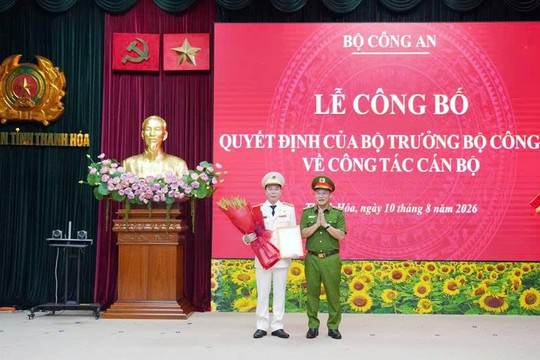 Thanh Hóa có tân Giám đốc Công an tỉnh