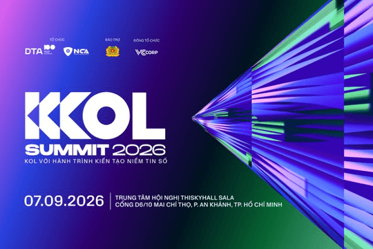 Trên 1.000 người có ảnh hưởng sẽ góp mặt tại KOL Summit 2026
