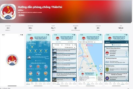 Hướng dẫn người dân cài đặt, sử dụng ứng dụng "phòng, chống thiên tai"