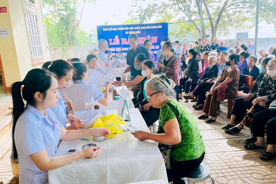 Nghệ An triển khai chiến dịch 90 ngày khám sức khỏe miễn phí cho nhóm đối tượng ưu tiên