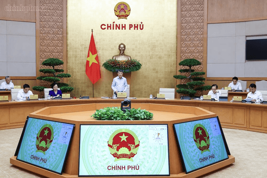 Chính phủ họp về 12 dự án luật, nghị quyết quan trọng dự kiến trình Quốc hội
