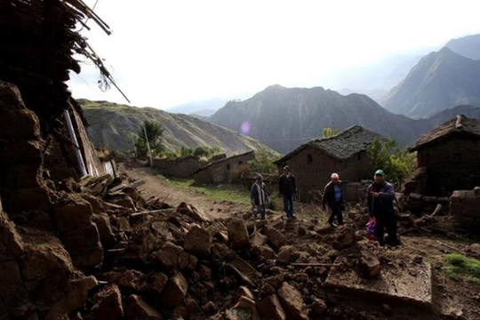 Peru rung chuyển bởi trận động đất mạnh 7,2 độ