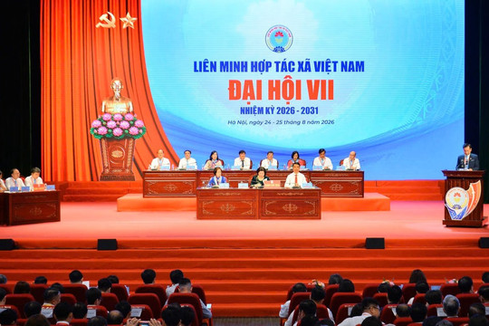 Đại hội Liên minh Hợp tác xã Việt Nam khóa VII hoàn tất công tác tổ chức, nhân sự tại phiên trù bị