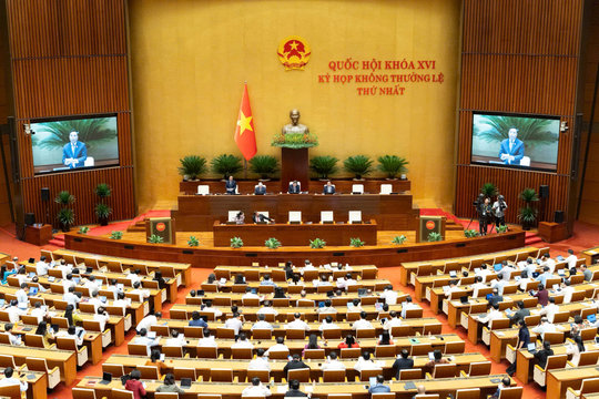 Thông cáo báo chí hai ngày làm việc cuối tuần, Kỳ họp không thường lệ thứ Nhất, Quốc hội Khóa XVI