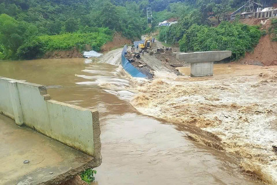 Nghệ An: Ban hành Công điện khẩn chủ động ứng phó thiên tai, nhanh chóng khắc phục hậu quả mưa lũ