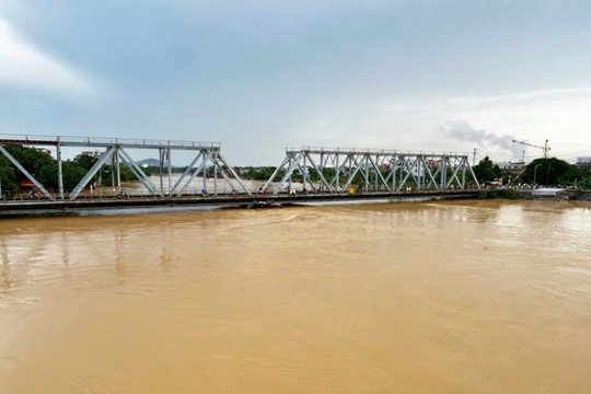 Bắc Ninh rút báo động lũ trên sông Thương, sông Cầu
