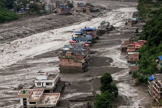 Lũ quét tàn phá nghiêm trọng, Nepal cần hàng tỷ USD cho phục hồi