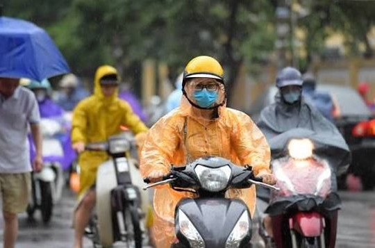 Dự báo thời tiết Hà Nội ngày 29/8/2026: Nhiều mây, có mưa rào và rải rác có dông