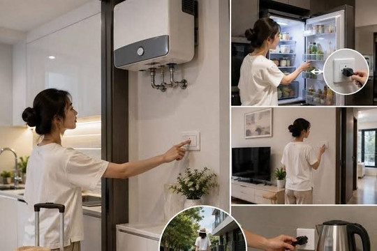Nghỉ lễ 2/9: 5 việc cần làm trước khi rời nhà